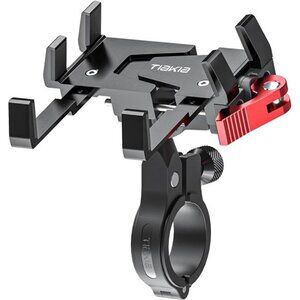 Bike Phone Mount Holder, Aluminum Motorcycle Phone Mount, Handlebar Mounted
